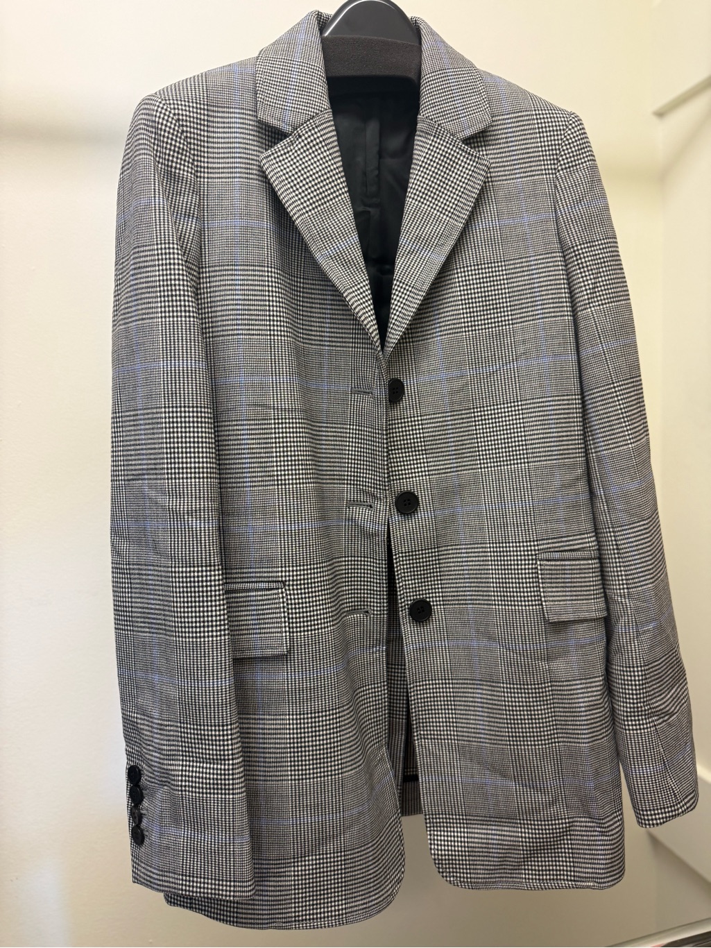 Nwt Theory Cardinal Jacket Multi Windowpane Portland Houndstooth Blazer Sz 00